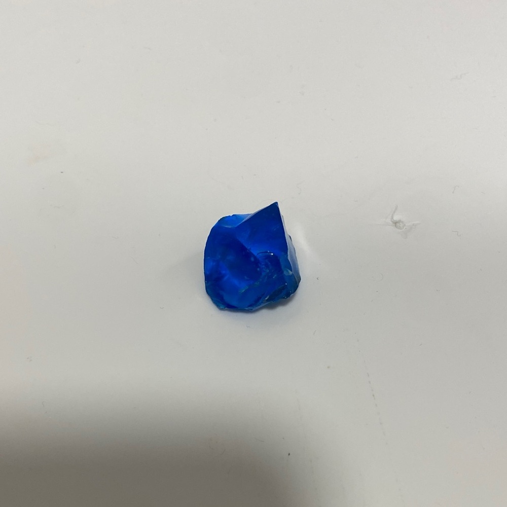 Rare Vibrant Blue Gemstone